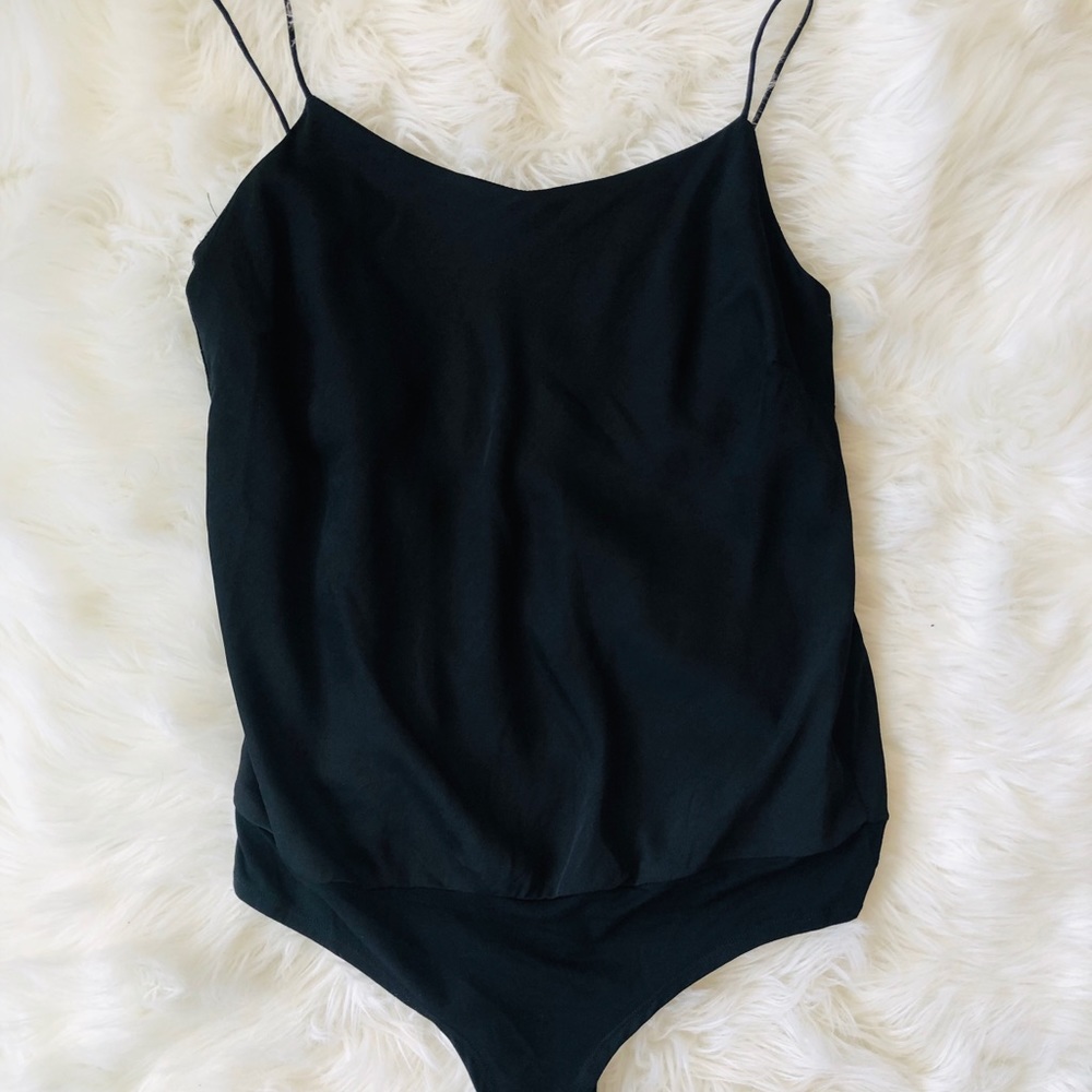 Pookie and Sebastian black tank bodysuit